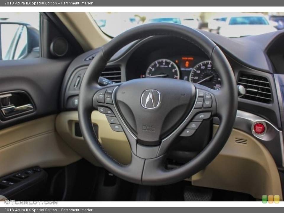 Parchment Interior Steering Wheel for the 2018 Acura ILX Special Edition #125503526