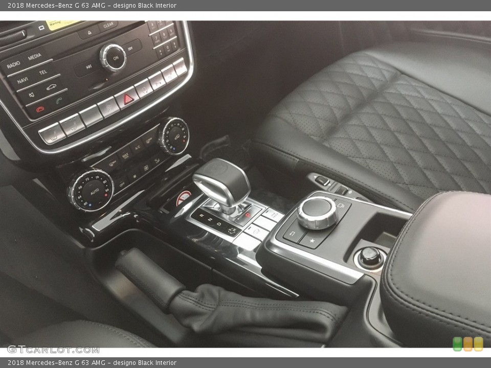 designo Black Interior Transmission for the 2018 Mercedes-Benz G 63 AMG #125509661