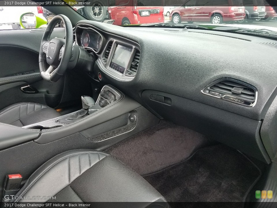 Black Interior Photo for the 2017 Dodge Challenger SRT Hellcat #125511332
