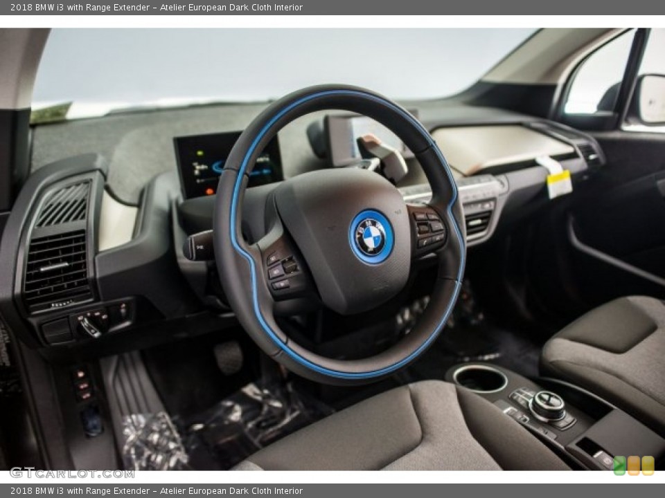 Atelier European Dark Cloth Interior Dashboard for the 2018 BMW i3 with Range Extender #125515190