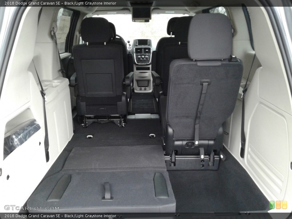 Black/Light Graystone Interior Trunk for the 2018 Dodge Grand Caravan SE #125529230