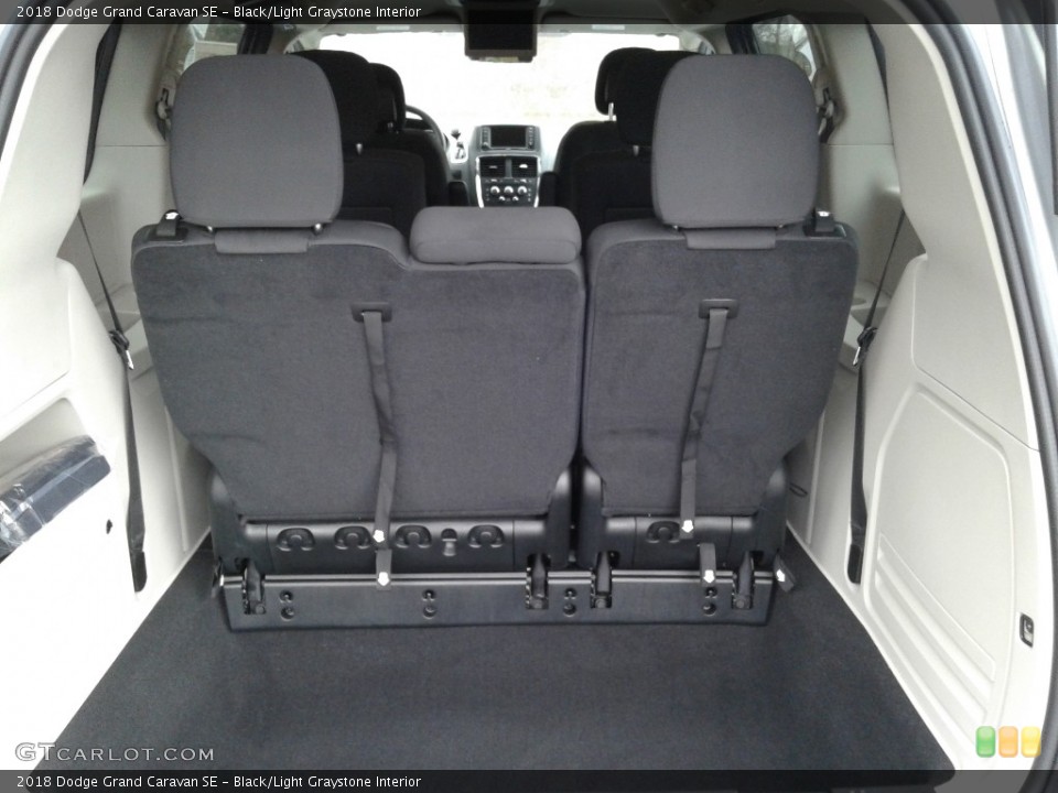 Black/Light Graystone Interior Trunk for the 2018 Dodge Grand Caravan SE #125529254