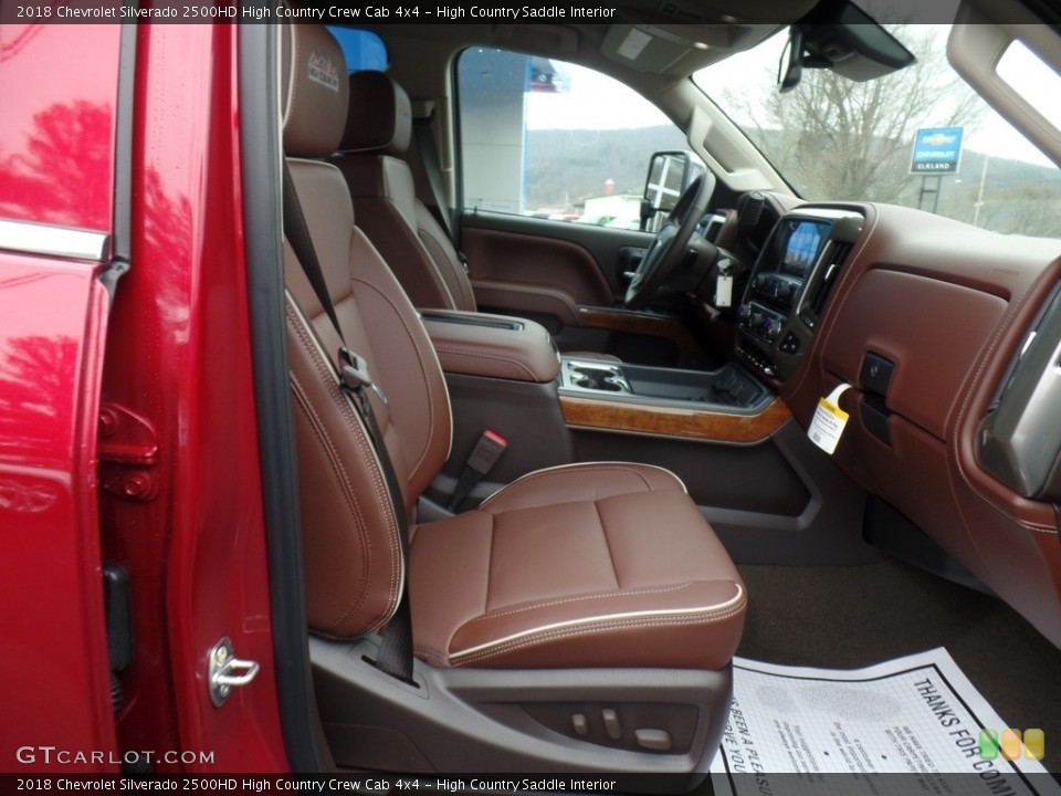 High Country Saddle 2018 Chevrolet Silverado 2500HD Interiors