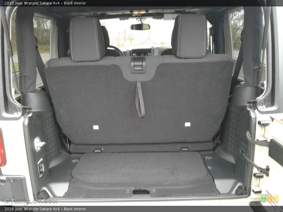 Black Interior Trunk for the 2018 Jeep Wrangler Sahara 4x4 #125530397