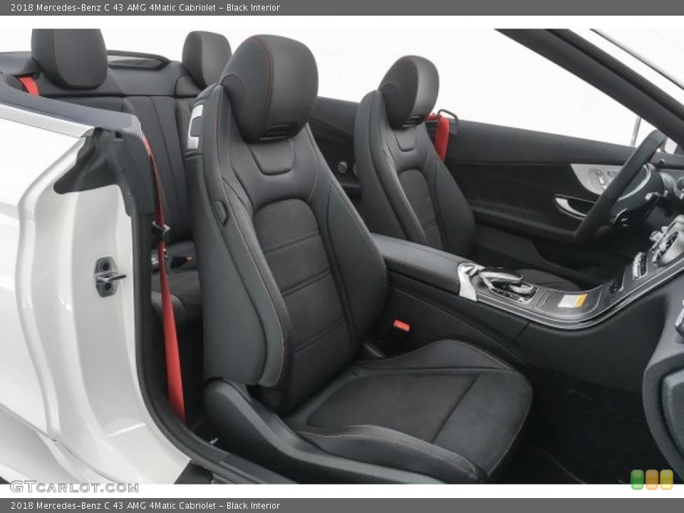 Black Interior Photo for the 2018 Mercedes-Benz C 43 AMG 4Matic Cabriolet #125577354