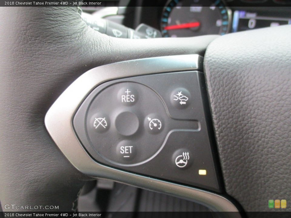 Jet Black Interior Controls for the 2018 Chevrolet Tahoe Premier 4WD #125627481