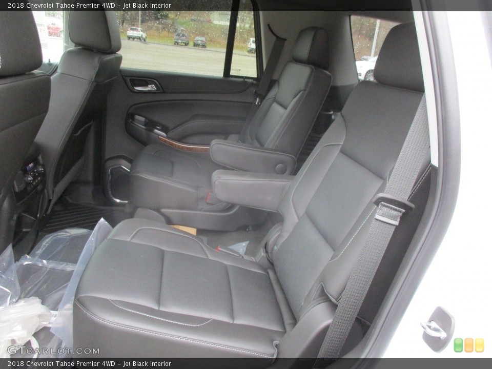 Jet Black Interior Rear Seat for the 2018 Chevrolet Tahoe Premier 4WD #125627568