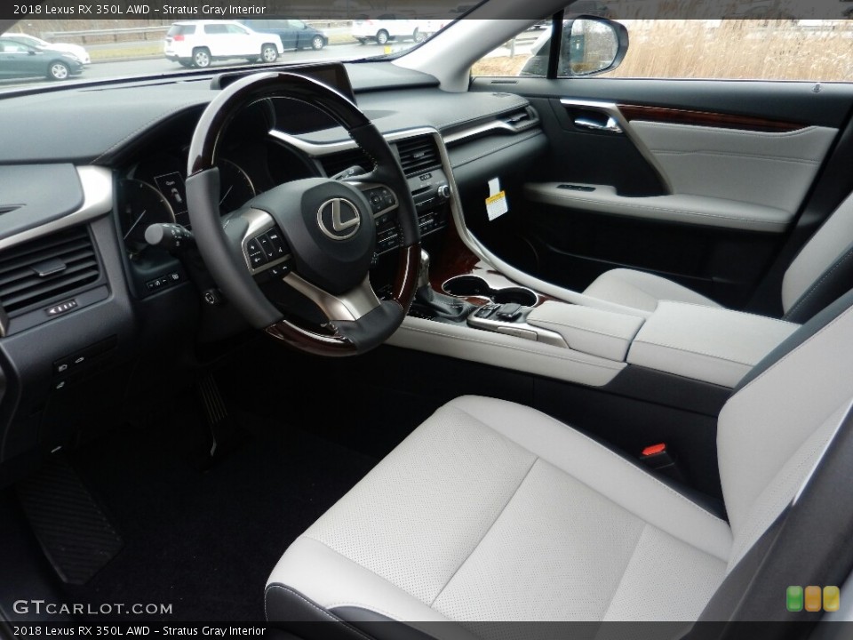 Stratus Gray Interior Photo for the 2018 Lexus RX 350L AWD #125630985