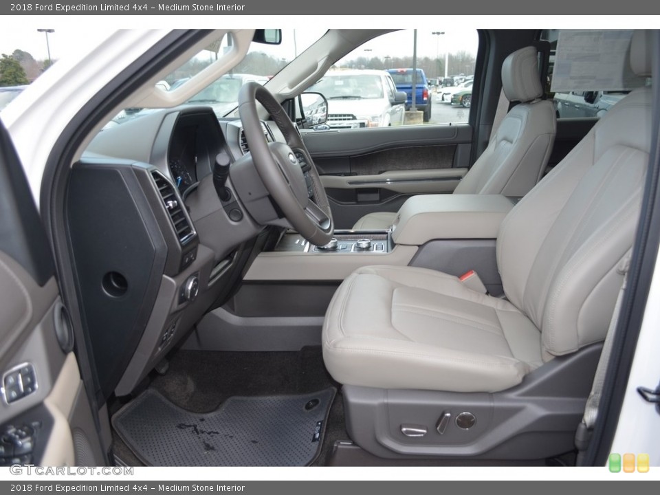 Medium Stone Interior Photo for the 2018 Ford Expedition Limited 4x4 #125634087