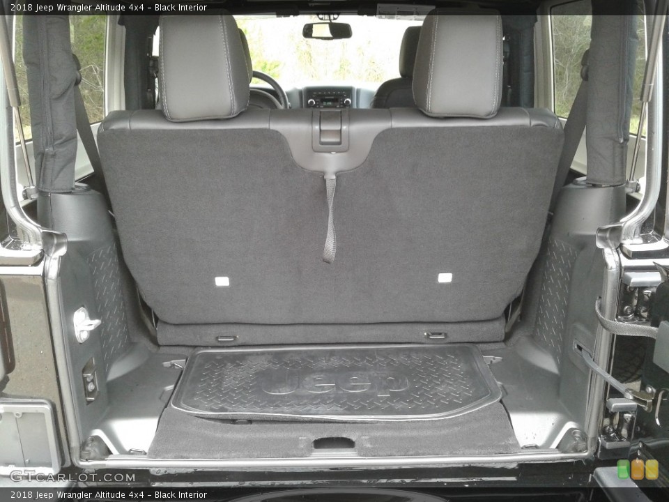 Black Interior Trunk for the 2018 Jeep Wrangler Altitude 4x4 #125634150