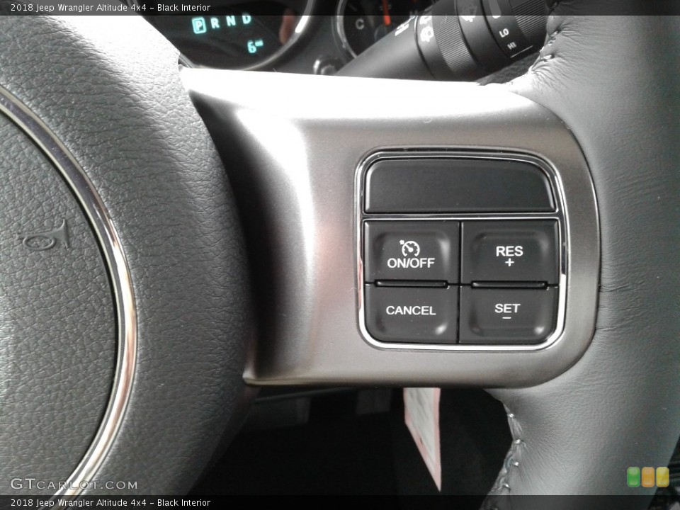 Black Interior Controls for the 2018 Jeep Wrangler Altitude 4x4 #125634297