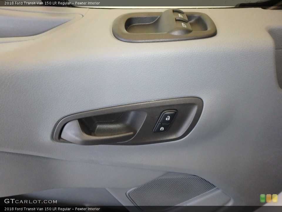 Pewter Interior Door Panel for the 2018 Ford Transit Van 150 LR Regular #125657558