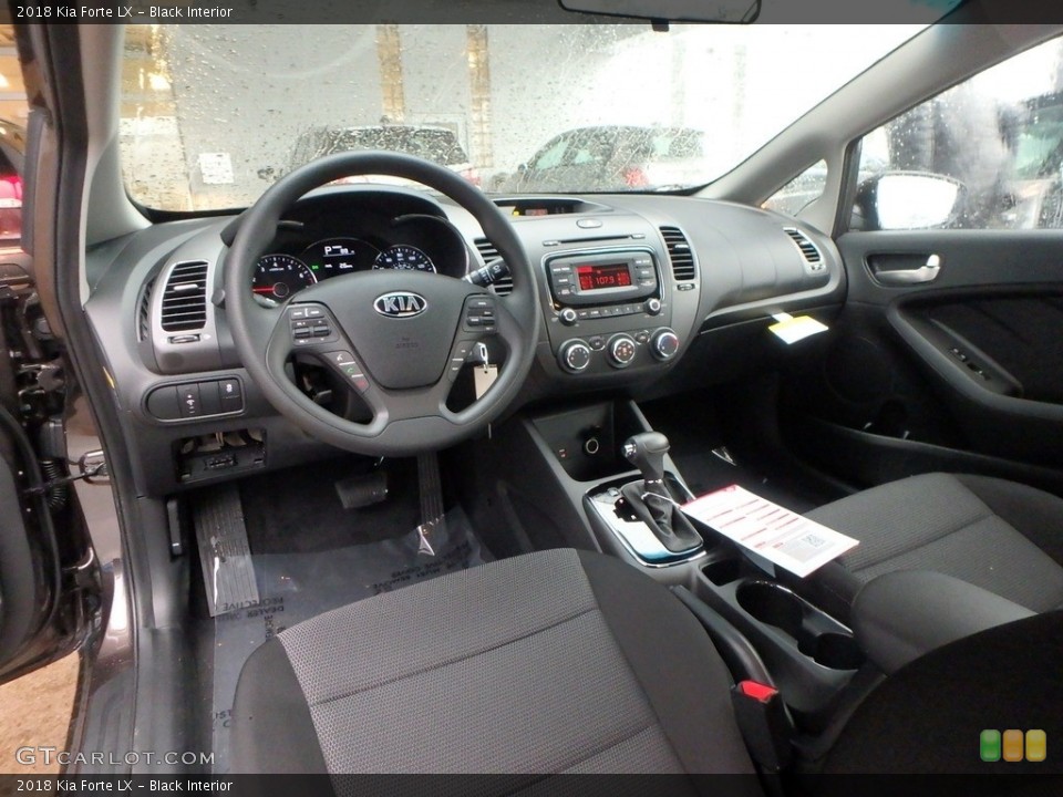 Black Interior Photo for the 2018 Kia Forte LX #125677556