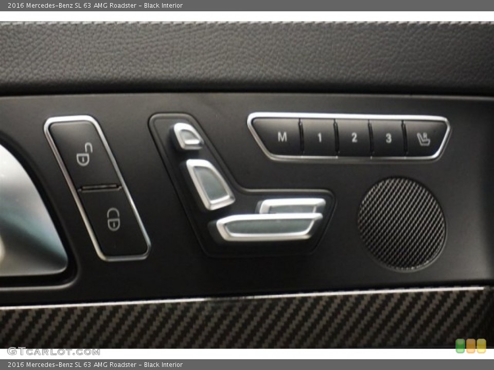 Black Interior Controls for the 2016 Mercedes-Benz SL 63 AMG Roadster #125680610