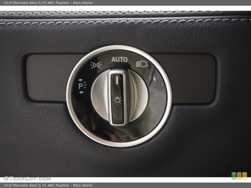 Black Interior Controls for the 2016 Mercedes-Benz SL 63 AMG Roadster #125680634