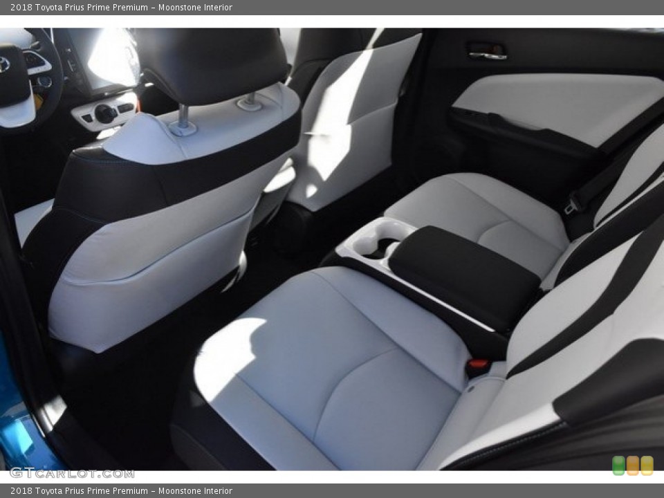 Moonstone Interior Rear Seat for the 2018 Toyota Prius Prime Premium #125688179