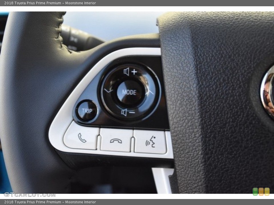 Moonstone Interior Controls for the 2018 Toyota Prius Prime Premium #125688419