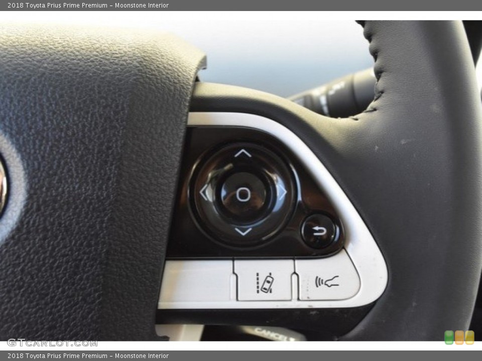Moonstone Interior Controls for the 2018 Toyota Prius Prime Premium #125688437