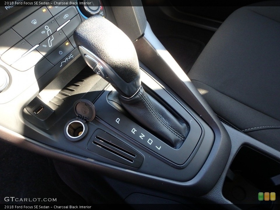 Charcoal Black Interior Transmission for the 2018 Ford Focus SE Sedan #125693486