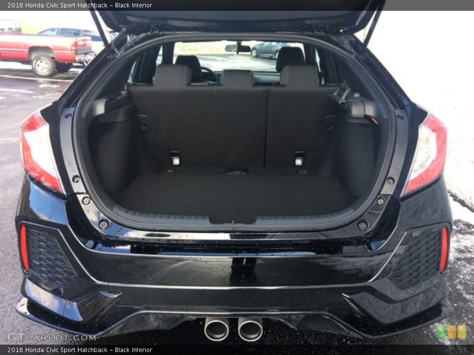 Black Interior Trunk for the 2018 Honda Civic Sport Hatchback #125717400