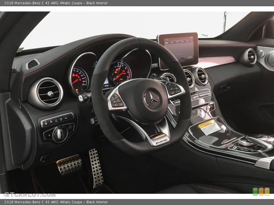 Black Interior Dashboard for the 2018 Mercedes-Benz C 43 AMG 4Matic Coupe #125719308