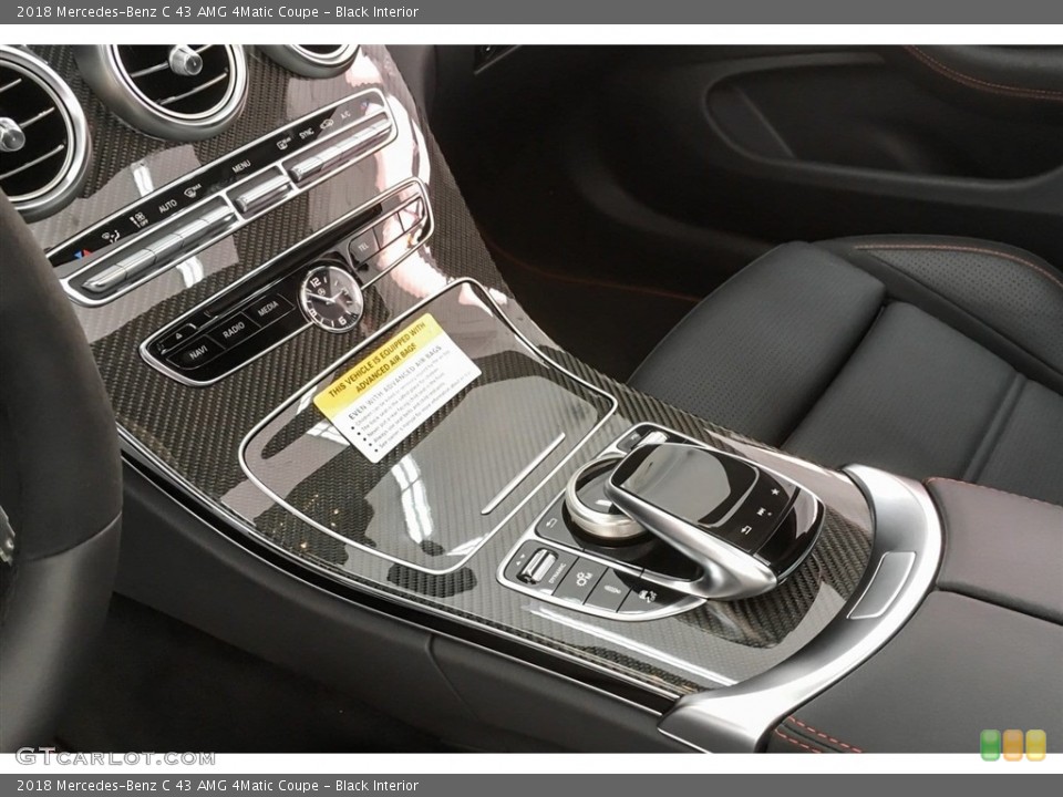 Black Interior Controls for the 2018 Mercedes-Benz C 43 AMG 4Matic Coupe #125719340