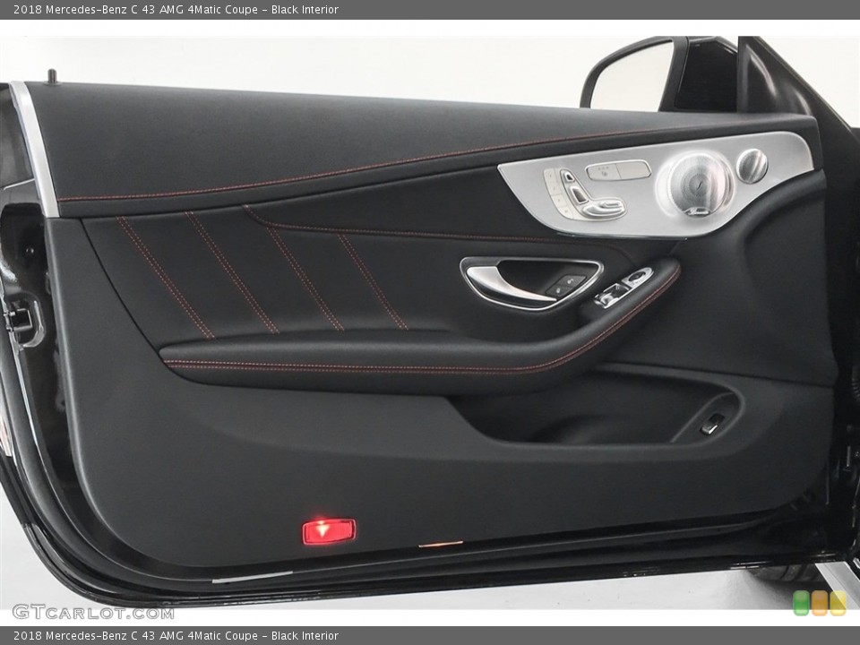 Black Interior Door Panel for the 2018 Mercedes-Benz C 43 AMG 4Matic Coupe #125719428