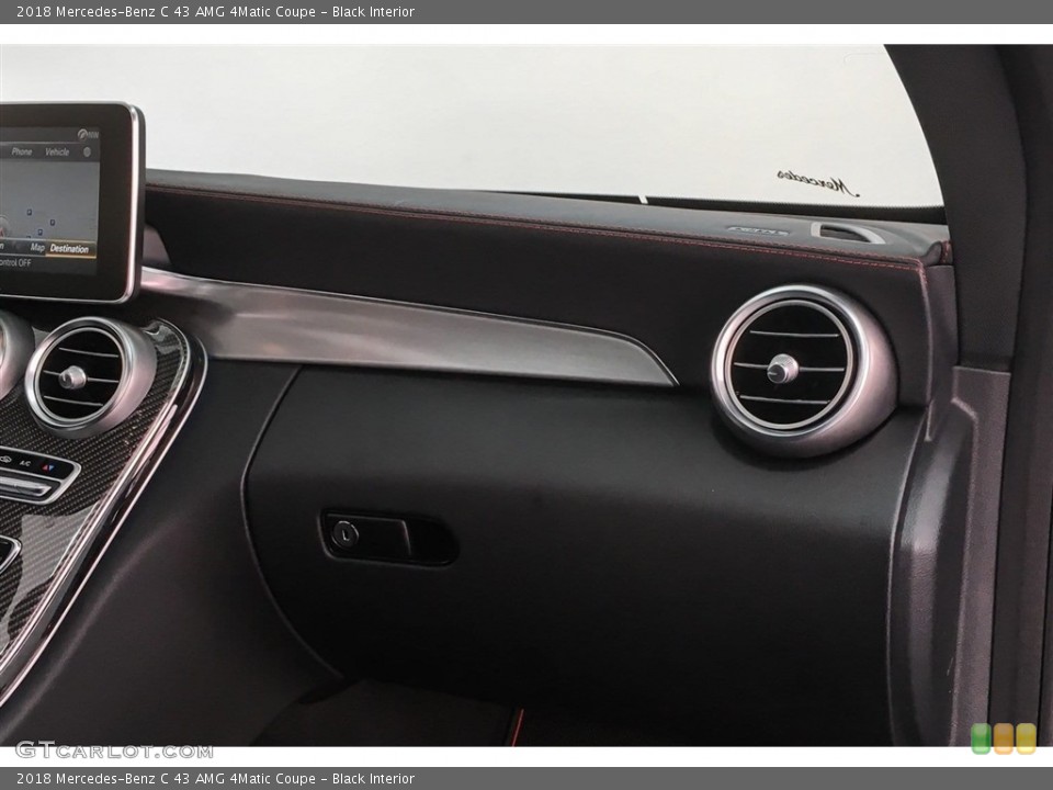 Black Interior Dashboard for the 2018 Mercedes-Benz C 43 AMG 4Matic Coupe #125719488