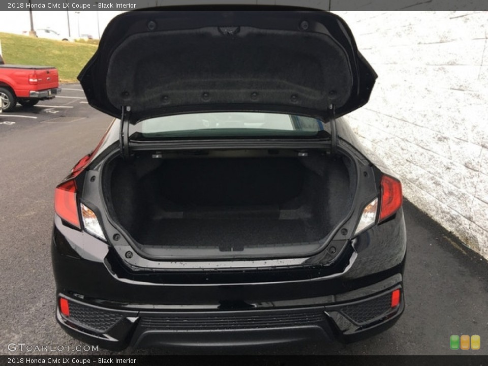 Black Interior Trunk for the 2018 Honda Civic LX Coupe #125729463