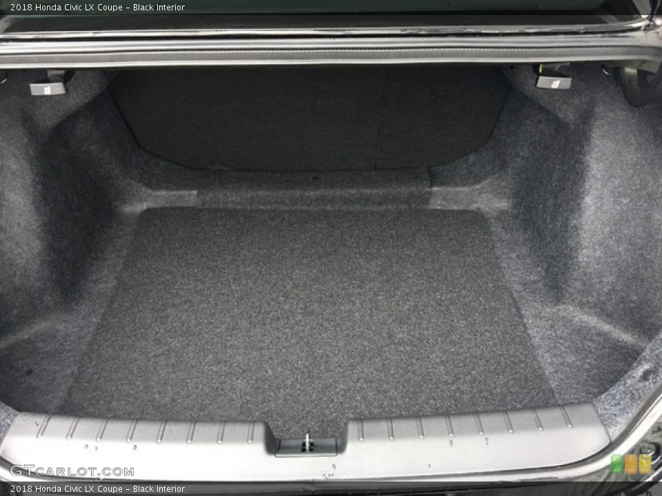 Black Interior Trunk for the 2018 Honda Civic LX Coupe #125729488