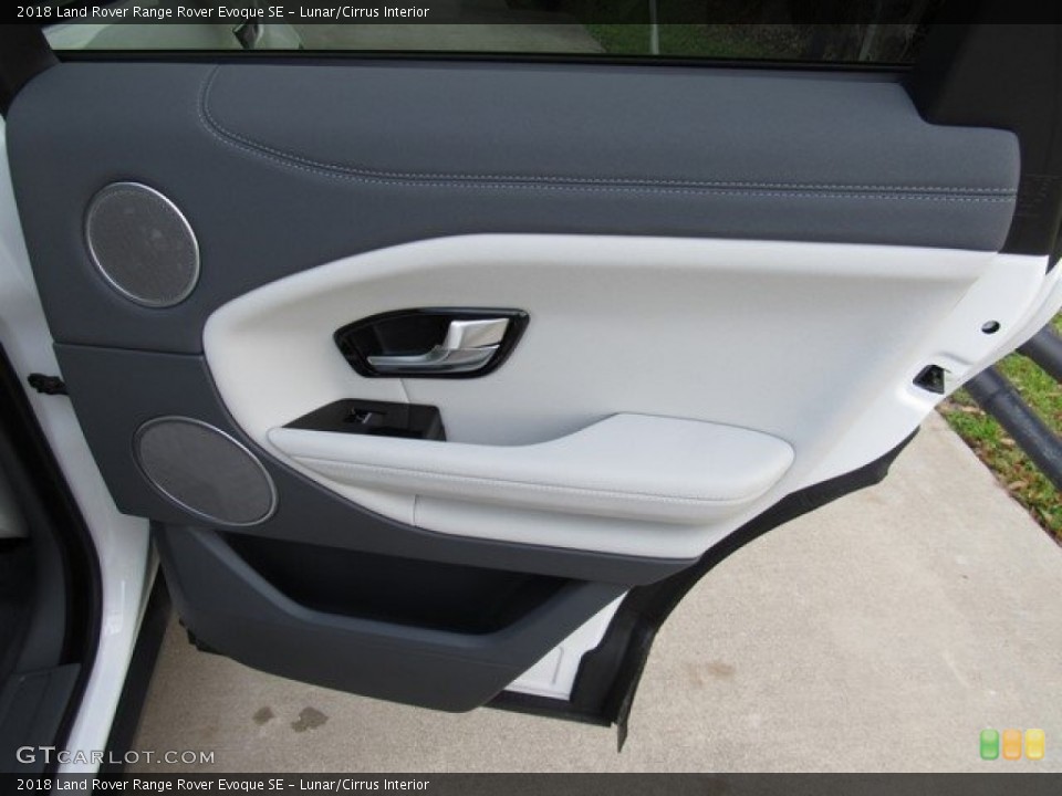 Lunar/Cirrus Interior Door Panel for the 2018 Land Rover Range Rover Evoque SE #125730378
