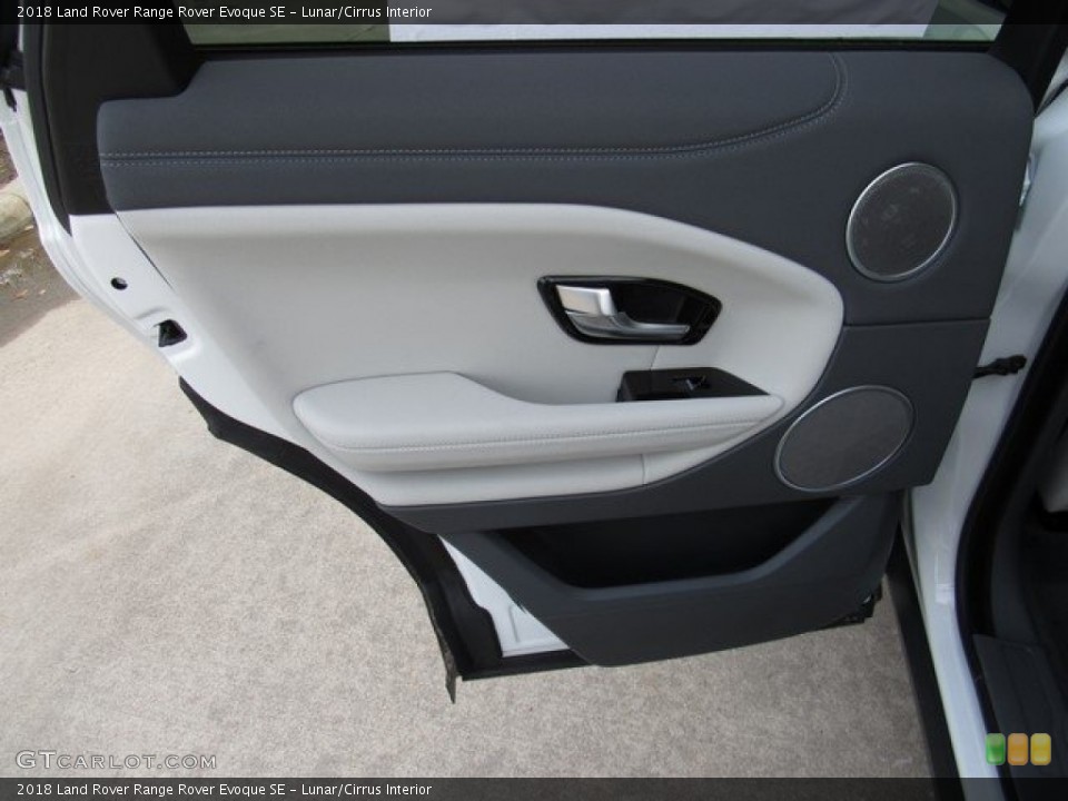Lunar/Cirrus Interior Door Panel for the 2018 Land Rover Range Rover Evoque SE #125730399