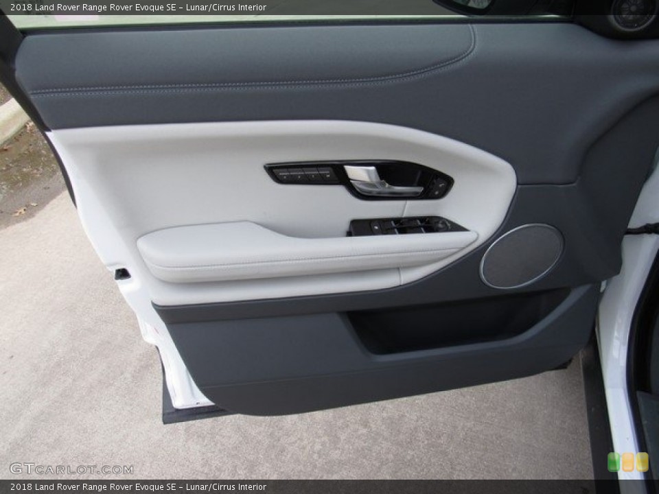 Lunar/Cirrus Interior Door Panel for the 2018 Land Rover Range Rover Evoque SE #125730414