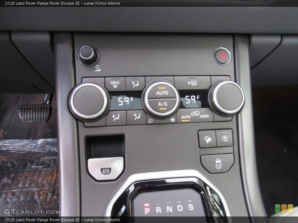 Lunar/Cirrus Interior Controls for the 2018 Land Rover Range Rover Evoque SE #125730615