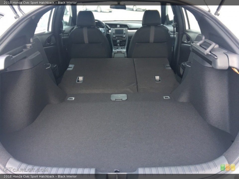 Black Interior Trunk for the 2018 Honda Civic Sport Hatchback #125736036