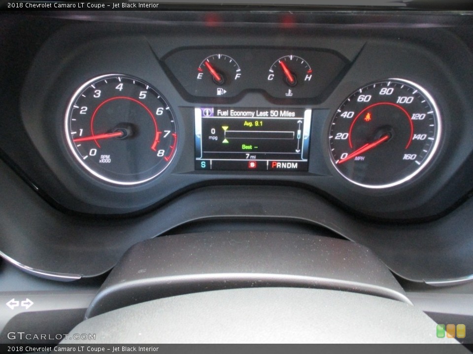 Jet Black Interior Gauges for the 2018 Chevrolet Camaro LT Coupe #125741715