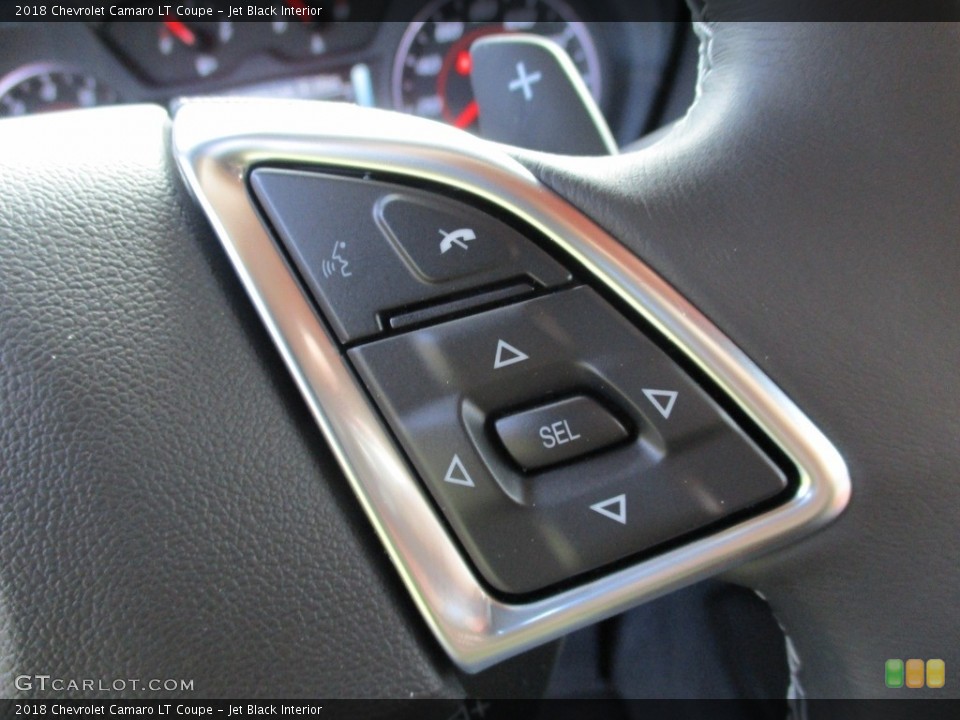 Jet Black Interior Controls for the 2018 Chevrolet Camaro LT Coupe #125741796
