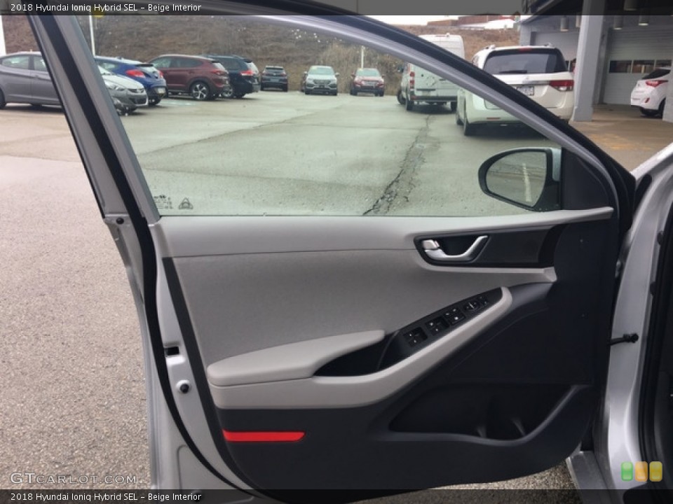 Beige Interior Door Panel for the 2018 Hyundai Ioniq Hybrid SEL #125741910