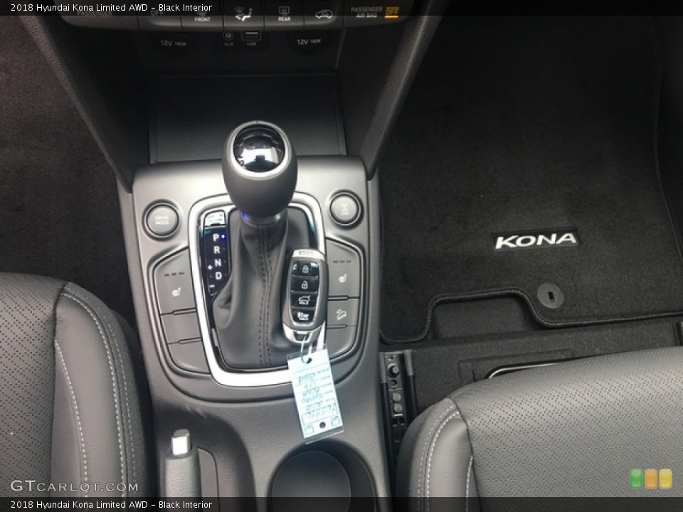 Black Interior Transmission for the 2018 Hyundai Kona Limited AWD #125744118