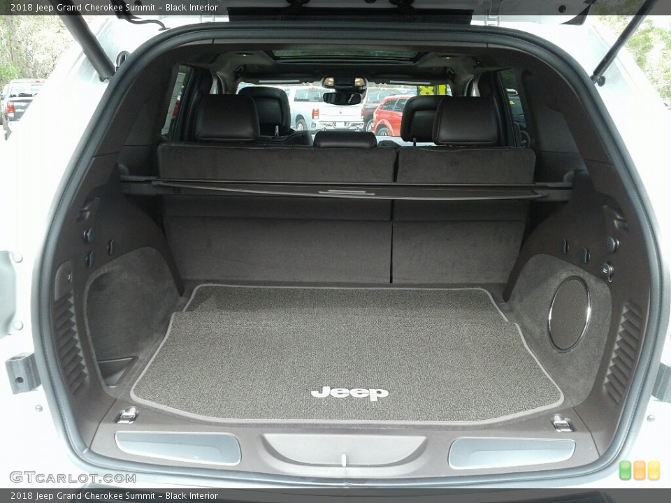 Black Interior Trunk for the 2018 Jeep Grand Cherokee Summit #125744694