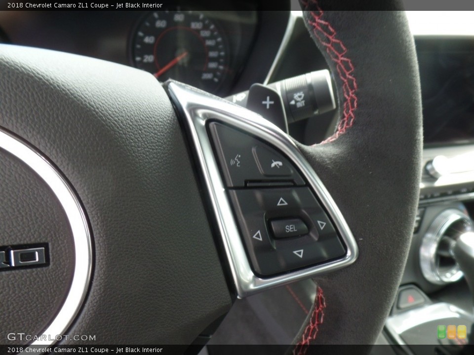 Jet Black Interior Controls for the 2018 Chevrolet Camaro ZL1 Coupe #125746650