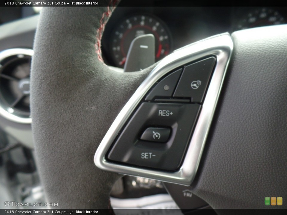 Jet Black Interior Controls for the 2018 Chevrolet Camaro ZL1 Coupe #125746677