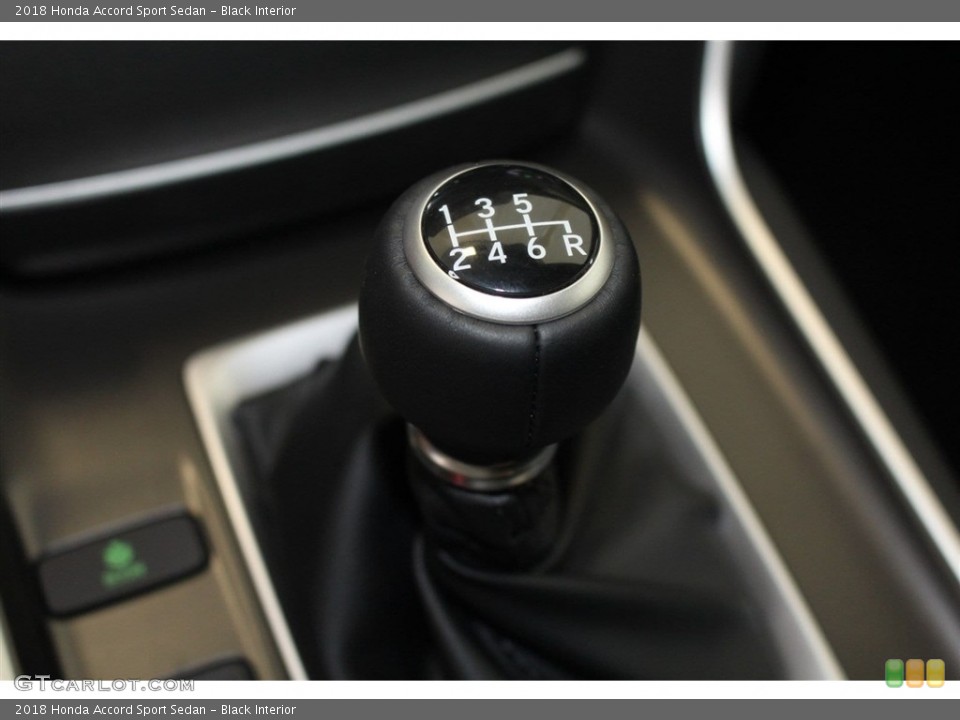 Black Interior Transmission for the 2018 Honda Accord Sport Sedan #125751267