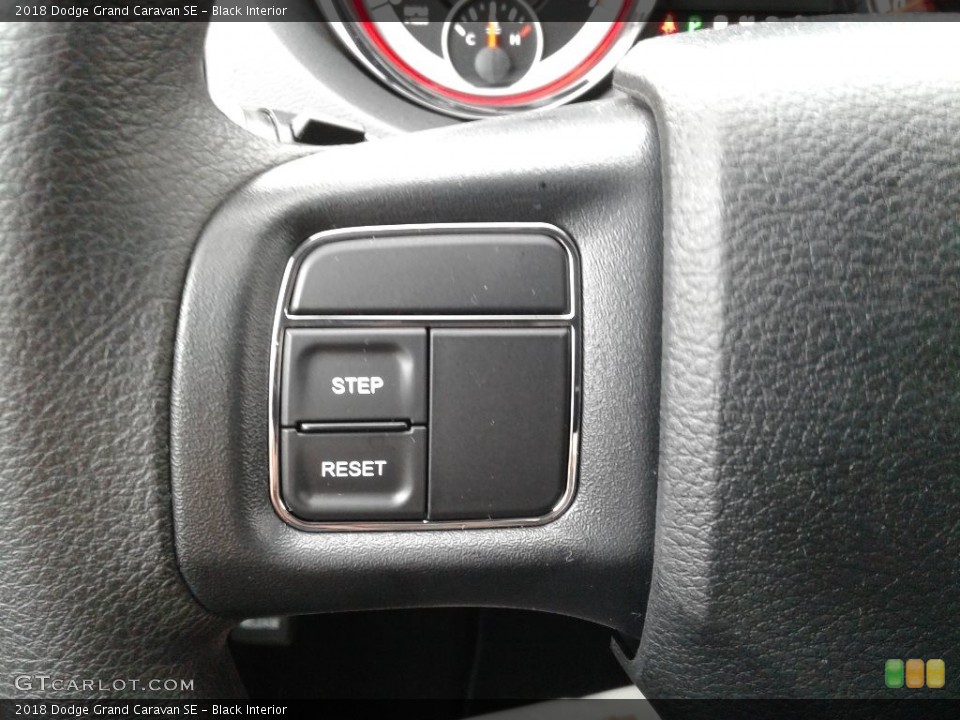 Black Interior Steering Wheel for the 2018 Dodge Grand Caravan SE #125766346