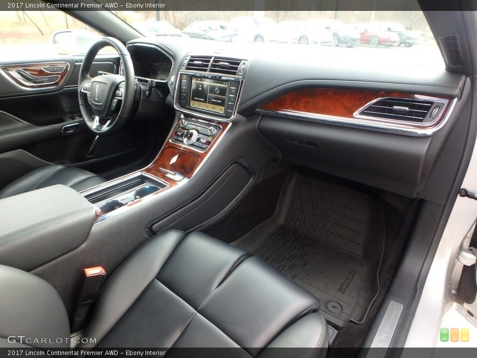 Ebony Interior Dashboard for the 2017 Lincoln Continental Premier AWD #125775805