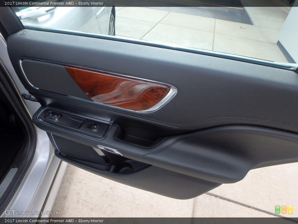 Ebony Interior Door Panel for the 2017 Lincoln Continental Premier AWD #125775865