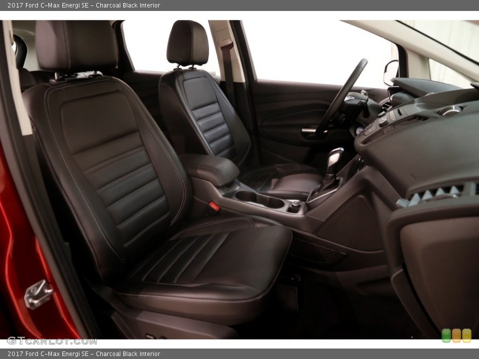 Charcoal Black Interior Front Seat for the 2017 Ford C-Max Energi SE #125822543