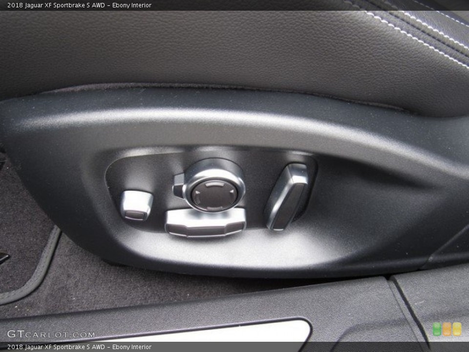 Ebony Interior Controls for the 2018 Jaguar XF Sportbrake S AWD #125839379