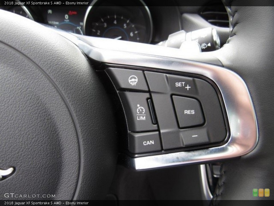 Ebony Interior Controls for the 2018 Jaguar XF Sportbrake S AWD #125839433