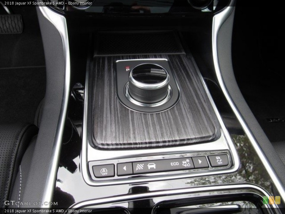 Ebony Interior Transmission for the 2018 Jaguar XF Sportbrake S AWD #125839532